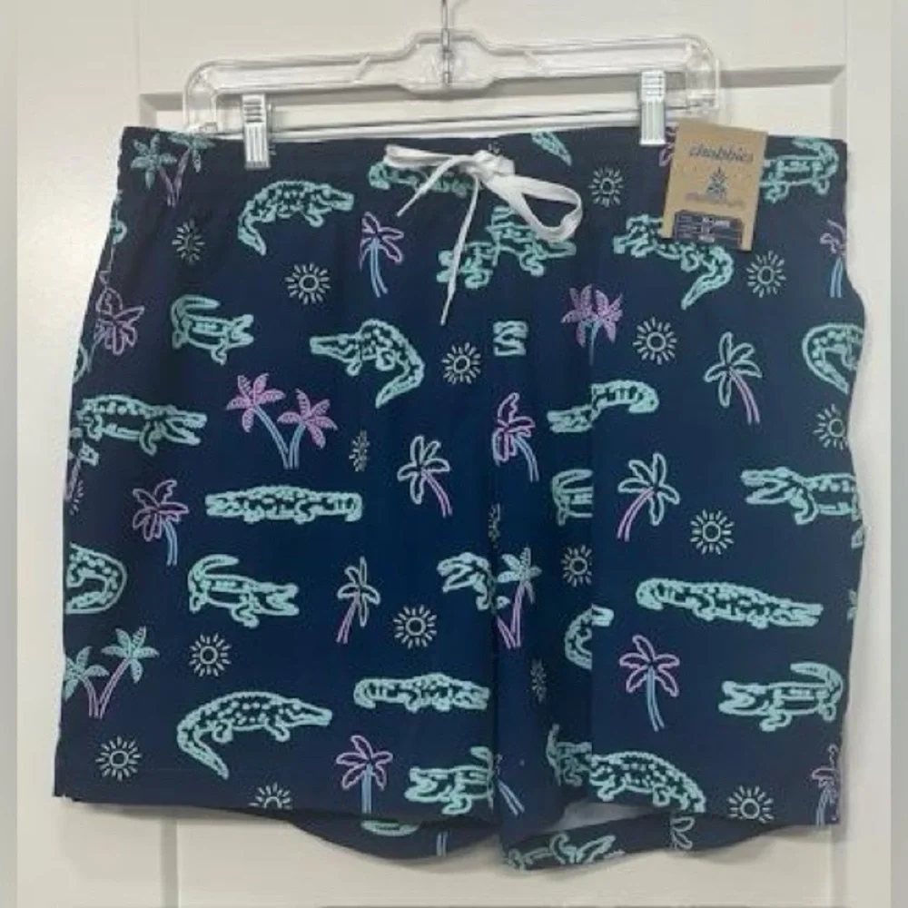 NWT Chubbies Men's The Neon Glades Classic 5.5